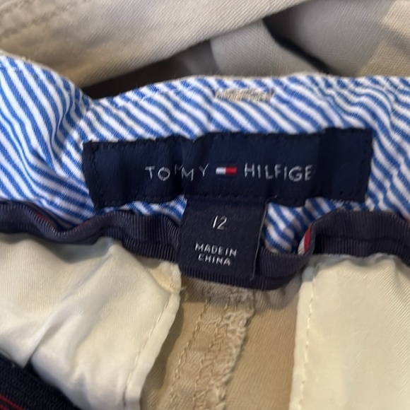 Tommy Hilfiger Khaki Pants, Size 12 Youth, Waist 12.5"”, Length 34”, Adj. Waist - Picture 9 of 10